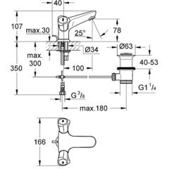 Смеситель Grohe Costa L 21390001