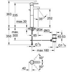 Смеситель Grohe Essence 32901000