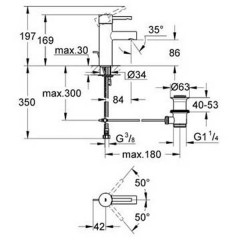 Смеситель Grohe Essence 32898000
