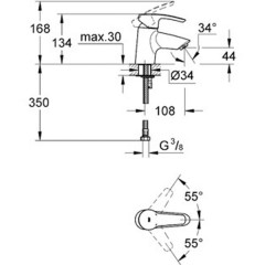 Смеситель Grohe Eurostyle 32468001