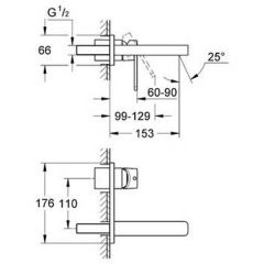 Смеситель Grohe Quadra 19479000