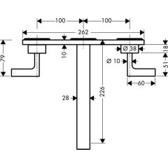 Смеситель Hansgrohe Axor Citterio 39148000