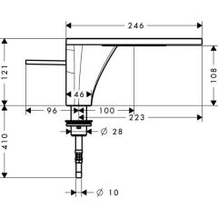 Смеситель Hansgrohe Axor Massaud 18010000
