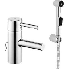 Смеситель Grohe Essence 23122000 с гигиеническим душем