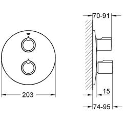 Смеситель Grohe Tenso 19060000