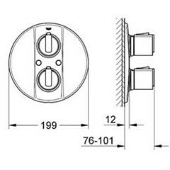 Смеситель Grohe Grohtherm 2000 19354000