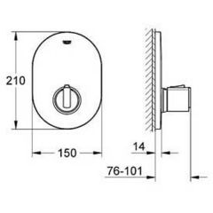 Смеситель Grohe Grohtherm 2000 19352000