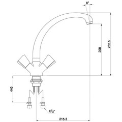 Смеситель Timo Panorama 0193FN