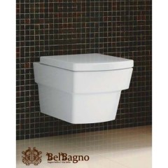 Унитаз подвесной BelBagno Mattino BB1060CH+BB1060SC