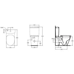 Унитаз Ideal Standard Tonic W710401