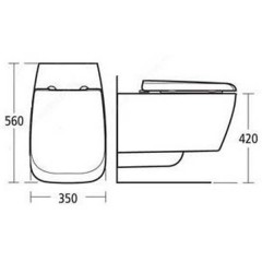 Унитаз Ideal Standard Ventuno T316501 подвесной