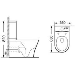 Унитаз BelBagno Vitaro