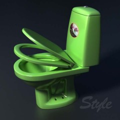 Унитаз Style 1215 фисташковый