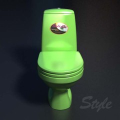 Унитаз Style 1215 фисташковый