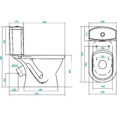 Унитаз Santek Алькор