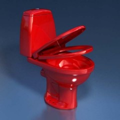 Унитаз Arcus red