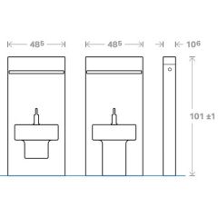 Инсталляция Geberit Monolith 131.030.SJ.1