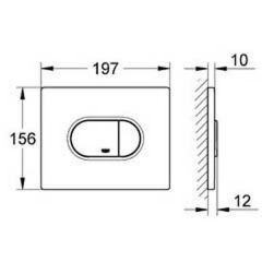 Кнопка Grohe Arena Cosmopolitan 38858SH0