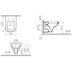 Инсталляция Grohe Rapid SL 38750001 + VitrA S20 5507B