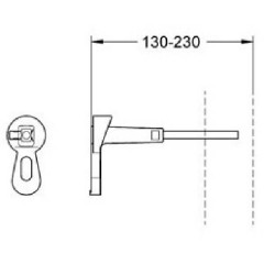 Уголок монтажный Grohe Rapid SL 3855800M