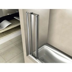Шторка на ванну Cezares Pratico PRATICO-V-4-100/140-C-Cr