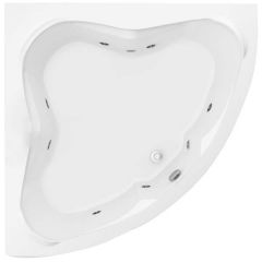 Ванна акриловая Aquanet Flores 150x150
