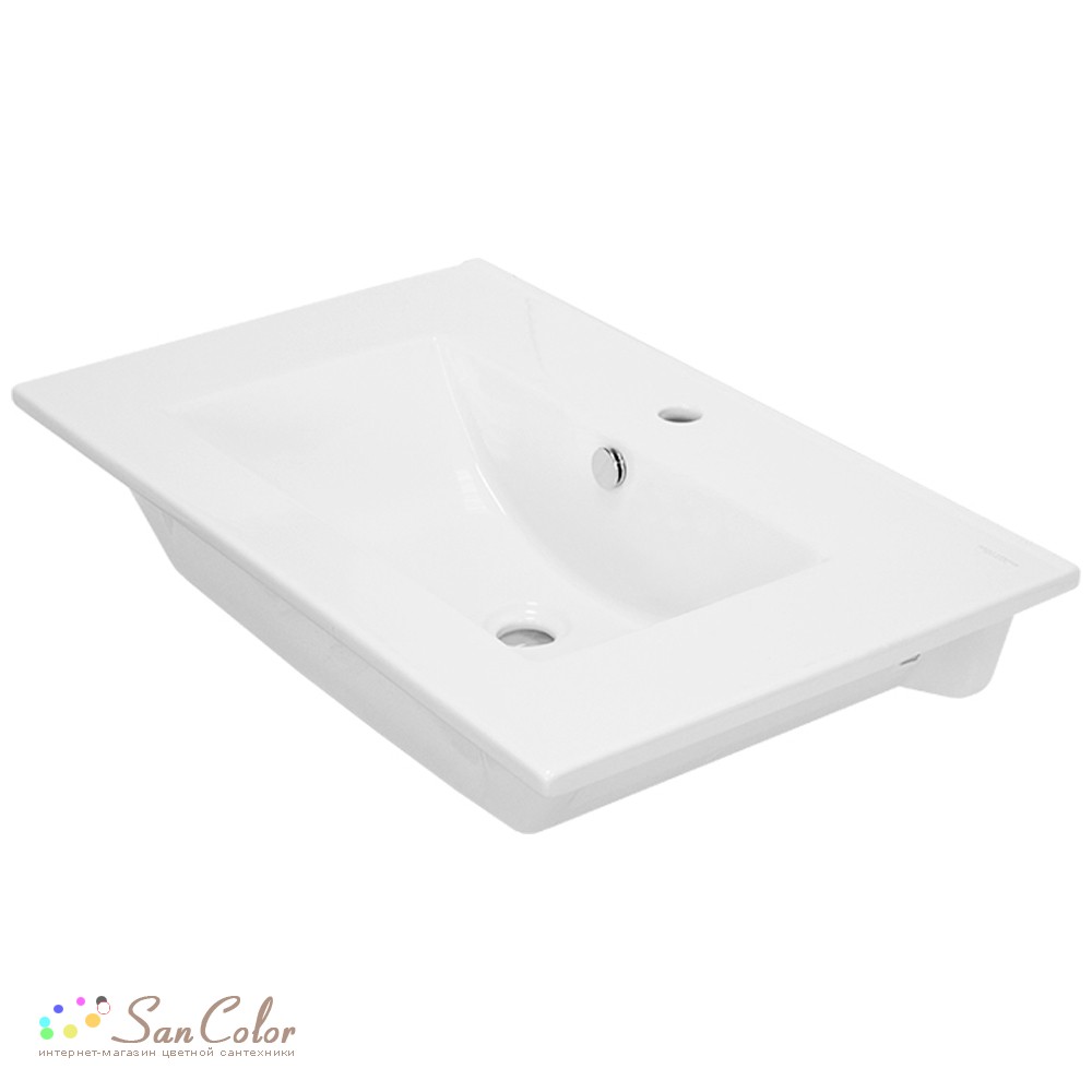 Раковина мебельная Sanita Luxe Quadro 75 QDR75SLWB01 (артикул SC-124793 ...