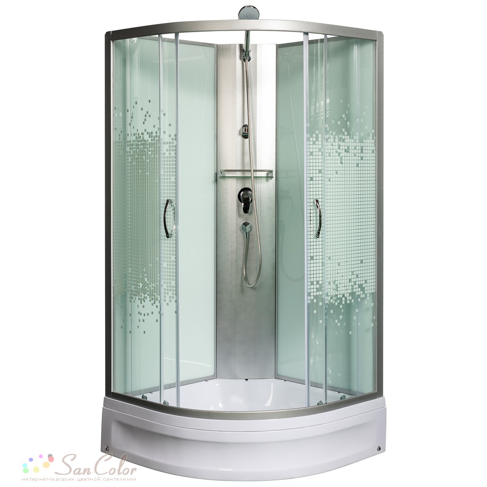 Душевая кабина Мономах 90/24 без крыши (артикул SC-152076) — цена ...