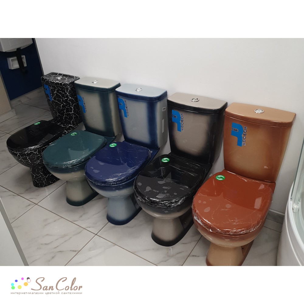 Унитаз Rosa Уют зелёный (артикул SC-153991) — цена, купить сантехнику в ...