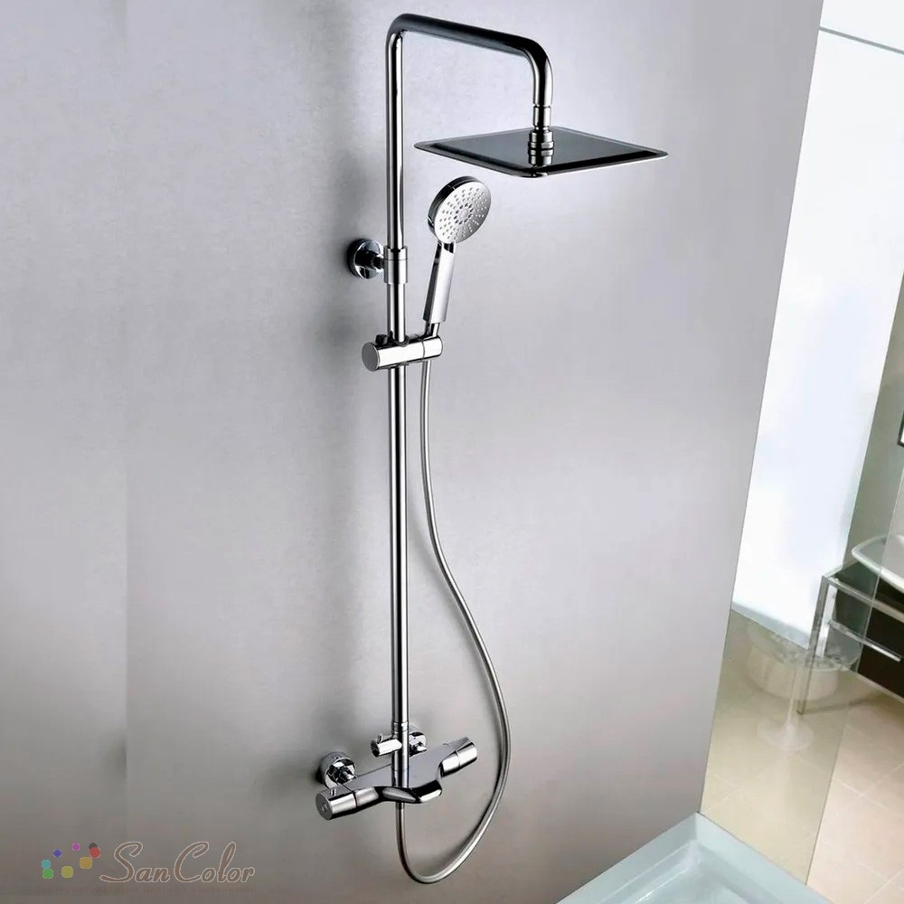 Душевая система Kern 5010 chrome термостат (артикул SC-162815) — цена ...