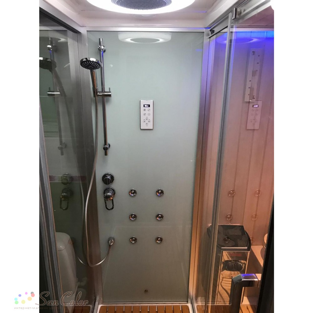 Душевая кабина Frank F914R с сауной (артикул SC-164159) — цена, купить ...