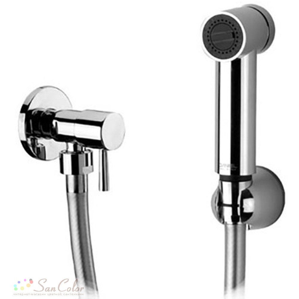 Кран угловой с гигиеническим душем Remer 332EURM (артикул SC-167582 ...