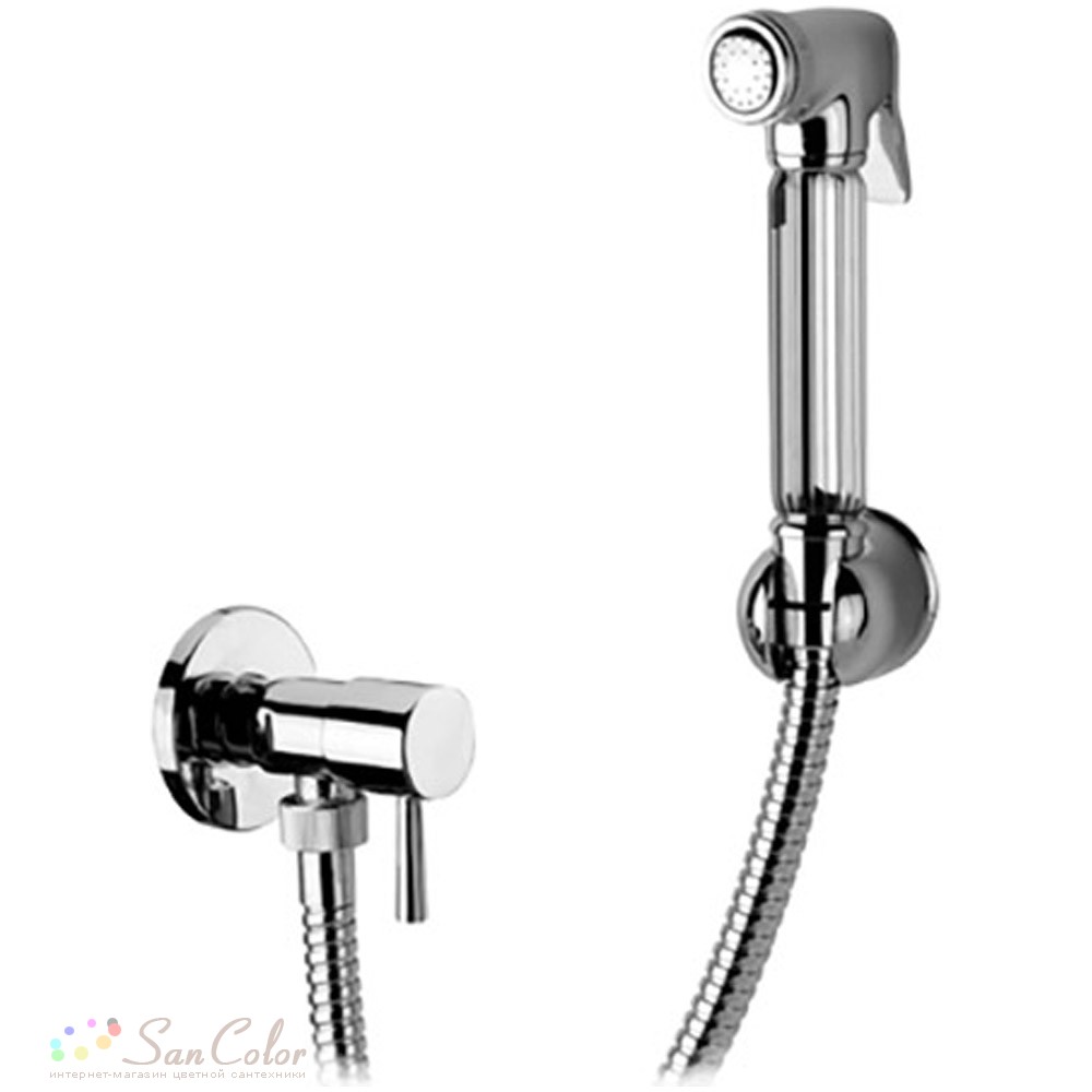 Кран угловой с гигиеническим душем Remer 332REZ (артикул SC-167590 ...
