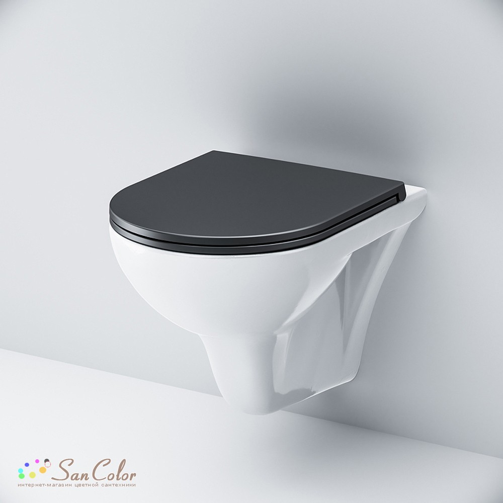 Унитаз подвесной Am.Pm Gem C901700SCmb безободковый (артикул SC-170820 ...