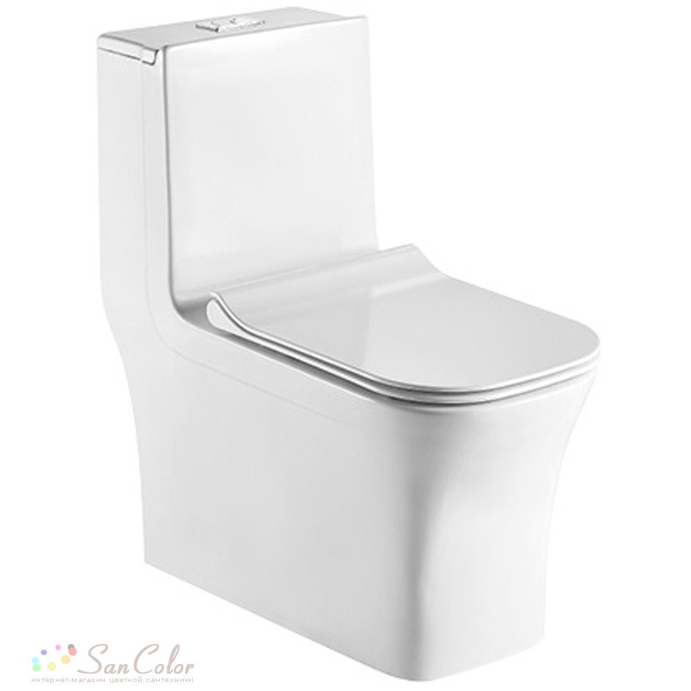 Унитаз WeltWasser Glanbach 001 GL-WT моноблок безободковый (артикул SC ...