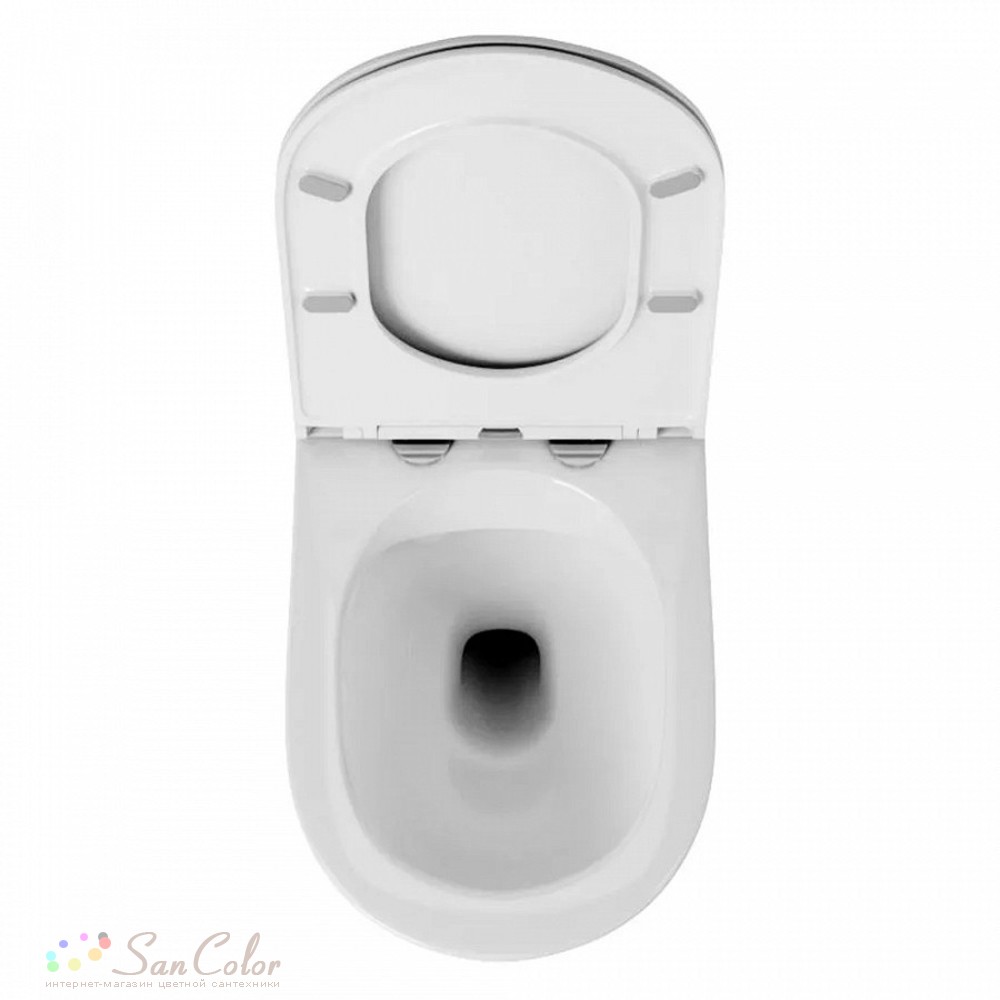 Унитаз подвесной Teymi Solli T40201 безободковый (артикул SC-171678 ...