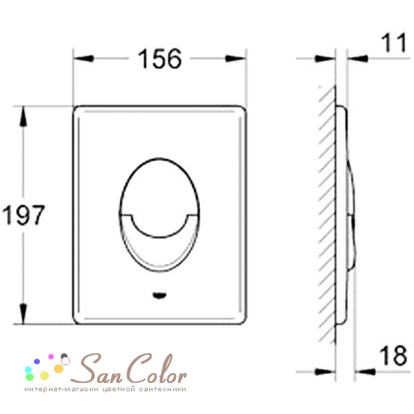 Инсталляция Grohe Rapid SL 38721001 для подвесного унитаза (артикул SC ...