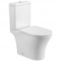Унитаз BelBagno Acqua-tor BB2801CP-TOR/SC+BB2801T безободковый торнадо