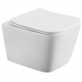 Унитаз подвесной BelBagno Kraft-tor BB7106CH-TOR/SC безободковый торнадо