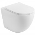 Унитаз приставной BelBagno Sfera-R BB2141CB-TOR/SC безободковый торнадо
