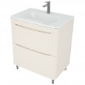 Тумба с раковиной Style Line ElFante Бергамо мини 70 напольная карамель