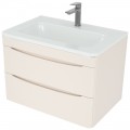 Тумба с раковиной Style Line ElFante Бергамо мини 70 подвесная карамель