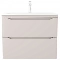 Тумба с раковиной Style Line ElFante Марелла 70 подвесная карамель