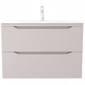 Тумба с раковиной Style Line ElFante Марелла 80 подвесная карамель