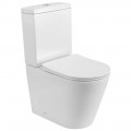 Унитаз Cezares Liner-tor CZR-6726-CP-TOR/SC+CZR-6726-T безободковый торнадо