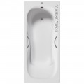 Ванна чугунная Vinsent Veron Aura VAU1507542H/VH0015GM 150x75 с ручками