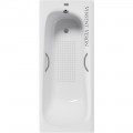 Ванна чугунная Vinsent Veron Concept VCO1657042H/VH0015GM-AS 165x70 с ручками и антискользящим покрытием