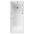 Ванна чугунная Vinsent Veron Devon VDV1757045H/VH0012CH 175x70 с ручками