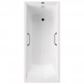 Ванна чугунная Vinsent Veron Devon VDV1757045H/VH0012CH-AS 175x70 с ручками и антискользящим покрытием