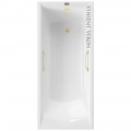 Ванна чугунная Vinsent Veron Devon VDV1807045H/VH0012MGD-AS 180x70 с ручками и антискользящим покрытием